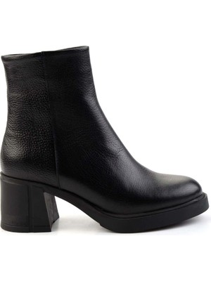 Harley Davidson Siyah Hakiki Deri Kadın Bot & Bootie K02274068003