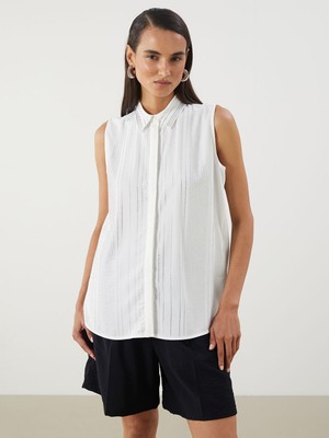 Lc Waikiki Yeni Sezon Regular Fit Taşlı Kadın Gömlek