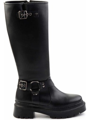 Bambi Siyah  Kadın Çizme K03197070009