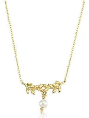 PremiumPort Inci Detaylı Zarif Gümüş Kolye, Şıklık ve Şıklık Için Ideal Seçim