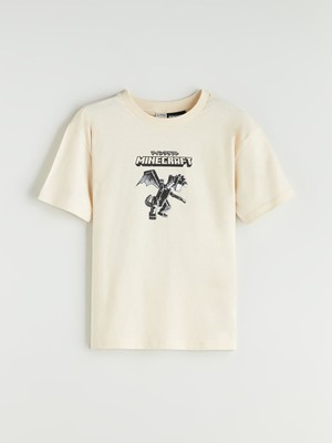 Lc Waikiki Yeni Sezon Minecraft Baskılı Erkek Çocuk Tişört