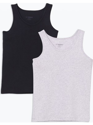 Lc Waikiki Yeni Sezon Bisiklet Yaka Erkek Çocuk Atlet 2'li