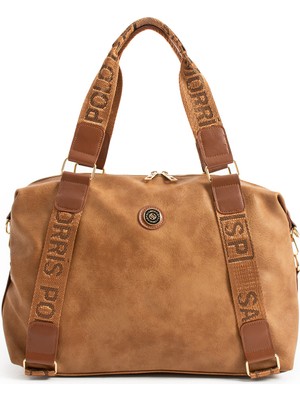 ÖZER-1432 Sanmorris Ayarlanabilir Çapraz Askılı Suni Yumusak Deri Kadın El ve Omzçantası