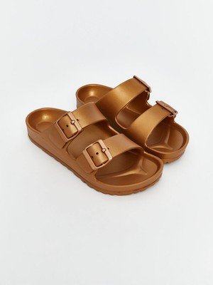 Lc Waikiki Yeni Sezon Çift Bantlı Kadın Terlik