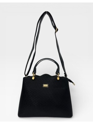 ÖZER-1440 Sanmorris Ayarlanabilir Çapraz Askılı Suni Deri Kadın El ve Omuz Çantası