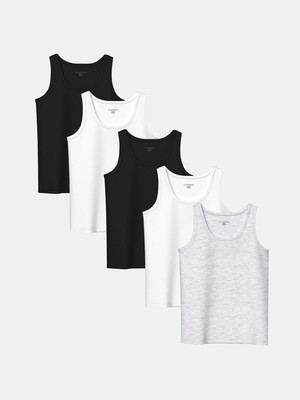 Lc Waikiki Yeni Sezon Bisiklet Yaka Erkek Çocuk Atlet 5'li