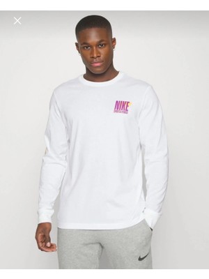 Nike Dri Fit Tee Wc 1 Beyaz Erkek Uzun Kollu T-Shirt DZ2747-100