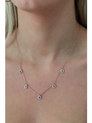 PremiumPort Şans ve Koruma Getiren Yuvarlak Kadın Kolye, Şık ve Zarif Tasarım