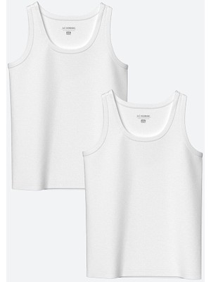 Lc Waikiki Yeni Sezon Bisiklet Yaka Erkek Çocuk Atlet 2'li