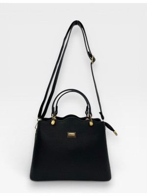 ÖZER-1440 Sanmorris Ayarlanabilir Çapraz Askılı Suni Deri Kadın El ve Omuz Çantası