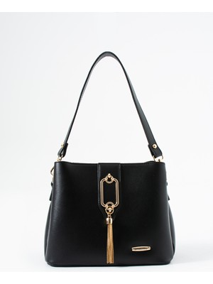 ÖZER-1438 Sanmorris Ayarlanabilr Çapraz Askılı Suni Deri Kadın El ve Omuz Çantası