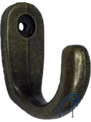 BT Teknik Antik Renkli Büyük Tekli Fincan Askı - 12X23X30 Mm, Estetik ve Şık