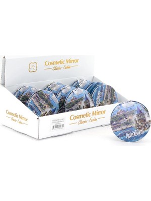 BT Teknik Zarif Taşlı Istanbul Tasarımı El Aynası Ince ve Şık Detaylarla