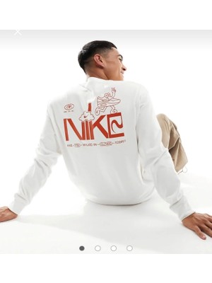 Nike Sportswear M90 Oc Pack Long-Sleeve Erkek T-Shirt FJ1087-133