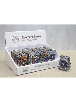 BT Teknik Taşlı El Aynası Anahtarlık, Pratik ve Şık Tasarım ile Her An Yanınızda