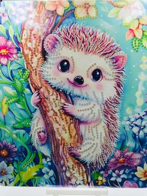 Duck Hoby 21X25 Çocuklar Için Boncuklu Taşlı Mozaik Elmas Boyama Goblen Pano Tablo Resim Boncuk Puzzle Diamond Painting