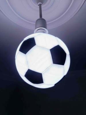 Kamer LED Işıklı Futbol Topu ⚽ Avize
