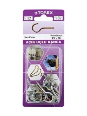Torex Açık Uçlu Piton Kanca 19X70 Mm, 1p=6