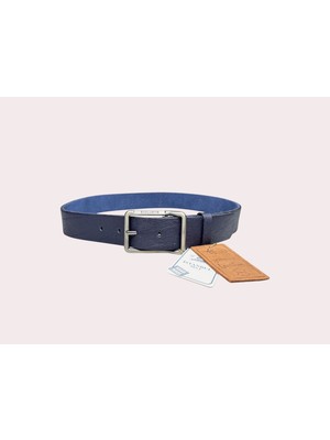 İstanbul Belt Exclusive Tek Katlı Hakiki Deri Erkek Kemer – 4 cm – Gümüş Ton Tokalı – Üst Segment Klasik Model