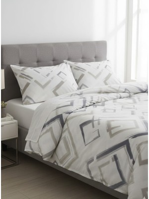 Alpateks Home %100 Pamuklu Flanel Pazen Kumaş Çift Kişilik Nevresim Takımı