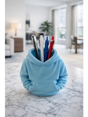 Etkrtl-Sweatshirt Kalemlik Açık Mavi