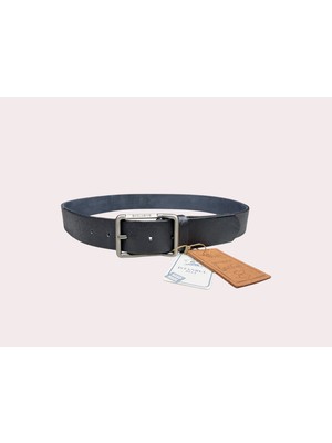 İstanbul Belt Exclusive Tek Katlı Hakiki Deri Erkek Kemer – 4 cm – Gümüş Ton Tokalı – Üst Segment Klasik Model