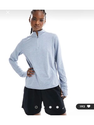 Nike Swift Element Dri-Fıt Hz Top Mavi Kadın Uzun Kollu Koşu Üst FB4316-440