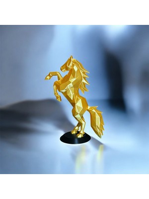Olivian's Coffee Şahlanan At Figürü – Feng Shui Bereket ve Başarı Sembolü- Dekoratif Obje