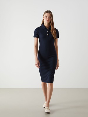 Lc Waikiki Yeni Sezon Gömlek Yaka Elbise