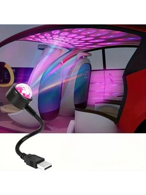 Güvenli Sepet  USB Sese Duyarlı 8 Farklı Mod Işıklı LED Atmosfer Işığı – Ambiyans Aydınlatması