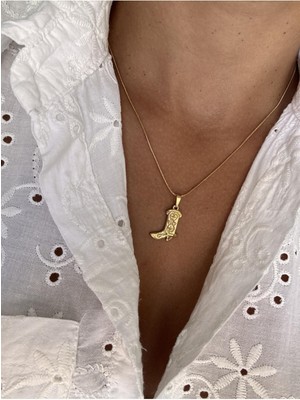 Hercy 316L Paslanmaz Çelik Kovboy Çizmesi Kolye