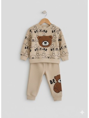 Mobil Tatlı Ayıcık Bear Bebek Erkek Ikili Takım