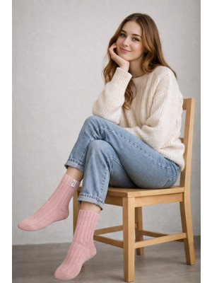 NordSox Bolero Alpaka Yünlü Kadın Kışlık Çorap
