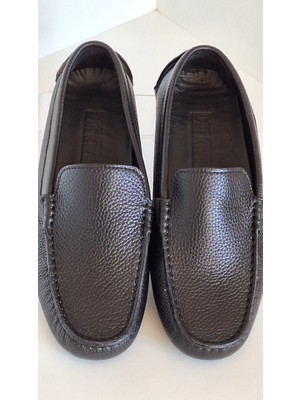 Darkwood-Erkek Günlük-Casual Ayakkabı-Natürel Deri Siyah