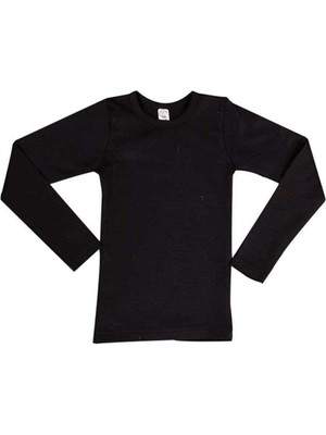 Royaleks Kota 1 Adet Kız Erkek Çocuk Termal Siyah Içlik Fanila Body Takım 2005