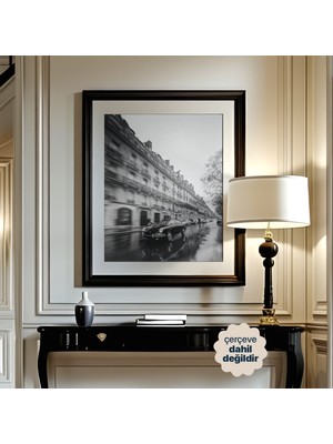 Persona Istanbul Artificial Collection "parisian Noir" - Vintage Porsche Hız Posteri (Çerçevesiz)