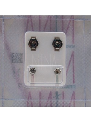 PremiumPort Steril Kulak Delme Küpesi Çift, Günlük Kullanıma Uygun, Cerrahi Çelik