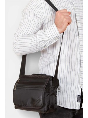 Lederax Çok Bölmeli Erkek Omuz Çantası LD583