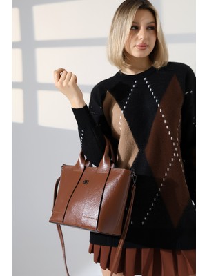 BALANZ Taba Kadın Çanta Çok Amaçlı Omuz El ve Kol Çantası