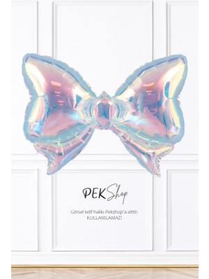 Pekshop Hologram Fiyonk Folyo Balon