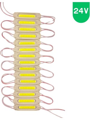 Powerr Led Aydınlatma 20 Adet 24 Volt 2 Watt Beyaz Cob LED Modül IP65