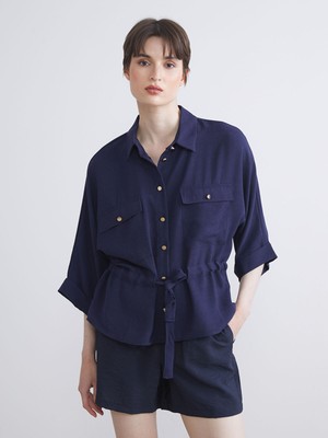 Lc Waikiki Yeni Sezon Armürlü Oversize Kadın Gömlek