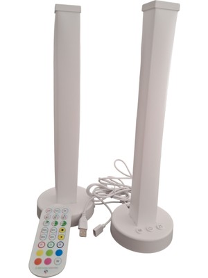 Helios Opto HS9206 Ritim Sense Müzik Senkron USB LED Ambiyans Çubuk Seti – 2X5W