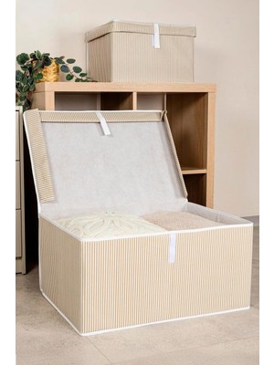 Helen's Home Kapaklı Kutu Hurç Mega 60X40X30 cm