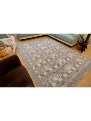 Algelsineve Nordik Denge – Geometrik Modern Halı Örtüsü