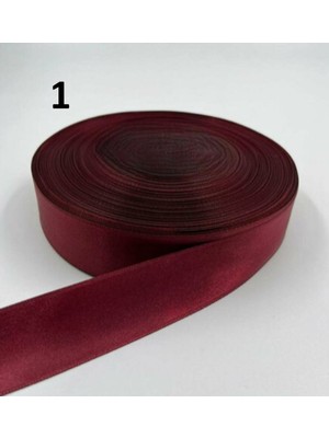 Buket Dünyası Saten Kurdele 4 cm Istenilen Renk 10+10 Toplam 20 Metre Süsleme, Solmayan Gül