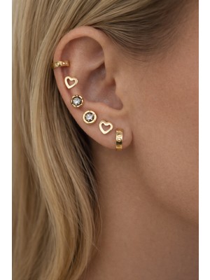 PremiumPort 316L Paslanmaz Çelik Minimal Küpe Set, Zarif ve Şık Tasarım