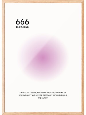 Zestia Ahşap Çerçeveli Duvar Tablosu 666 Nurturing – Soft Pembe Tonlar Salon Dekoru