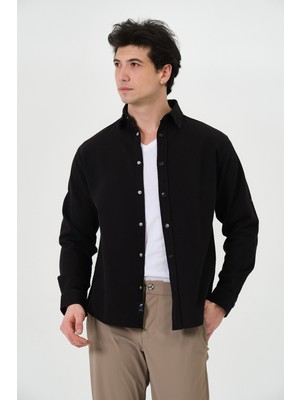 Pique 26EG1002 Erkek Gömlek Çıtçıt Kapamalı Erkek Gömlek