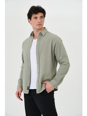 Pique 26EG1002 ERKEK GÖMLEK Çıtçıt Kapamalı Erkek Gömlek